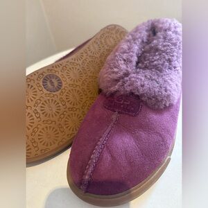 EUC UGG Purple Women's Slippers, 8 Made in Vietnam